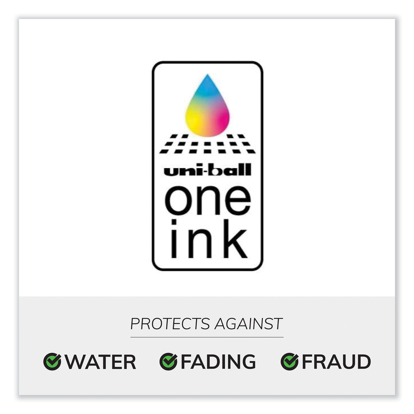 uni-ball uniONE Gel Pen, Retractable, Medium 0.7 mm, Assorted Business Ink Colors, Assorted Barrel Colors, 5/Pack (70380)