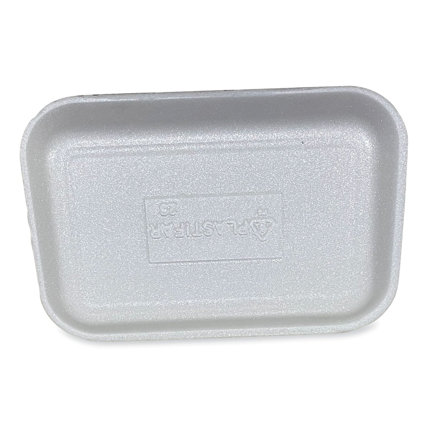 GEN Meat Trays, #2S, 8.5 x 6 x 0.7, White, 500/Carton (2SWH)