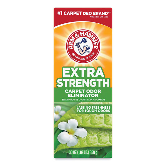 Hammer Deodorizing Carpet Cleaning Powder, Fresh, 30 oz Box, 6/Carton (3320011538)