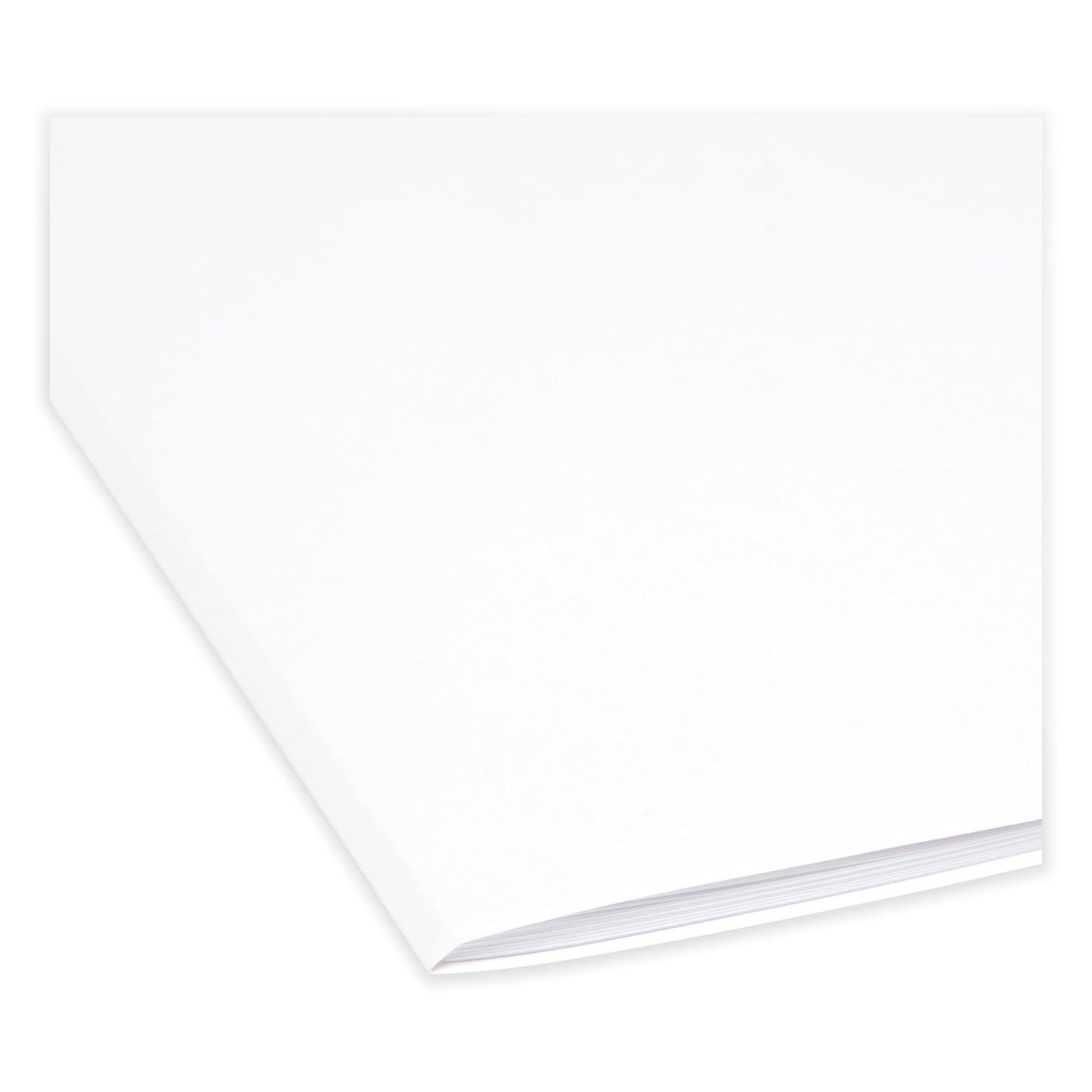 Smead Colored File Folders, 1/3-Cut Tabs: Assorted, Letter Size, 0.75" Expansion, White, 100/Box (12843)