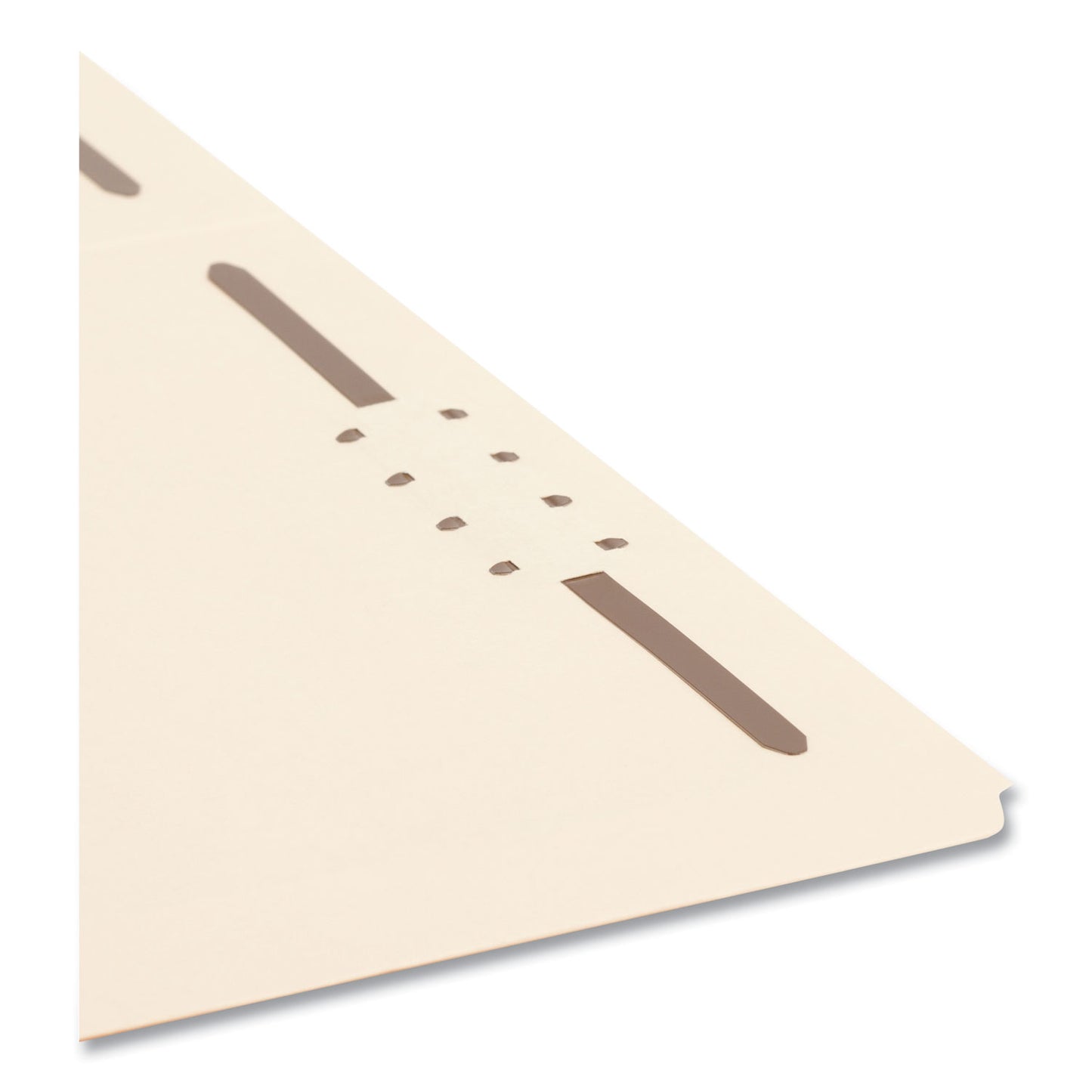 Smead Top Tab Fastener Folders, Straight Tabs, 0.75" Expansion, 2 Fasteners, Letter Size, Manila Exterior, 50/Box (14513)