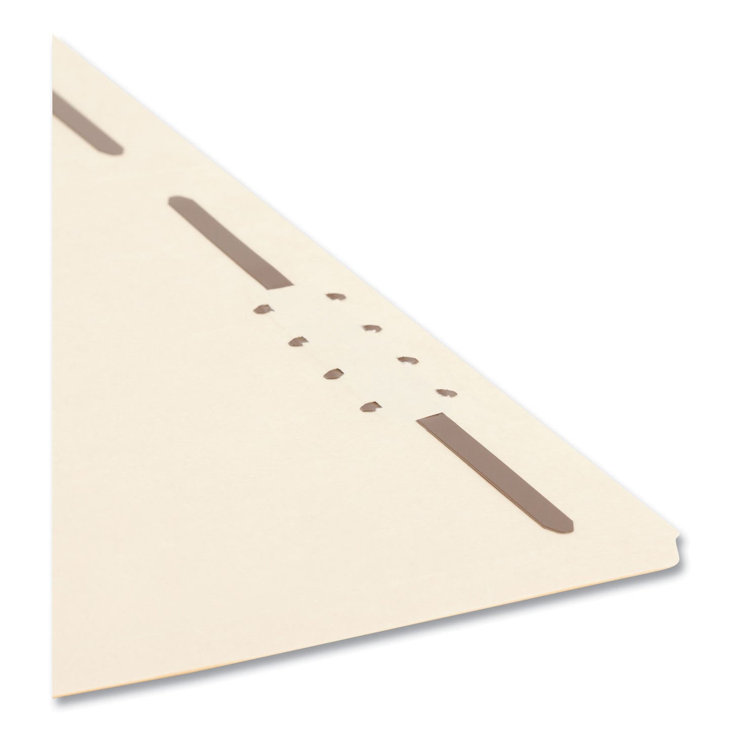 Smead Top Tab Fastener Folders, 1/3-Cut Tabs: Right, 0.75" Expansion, 2 Fasteners, Letter Size, Manila Exterior, 50/Box (14538)