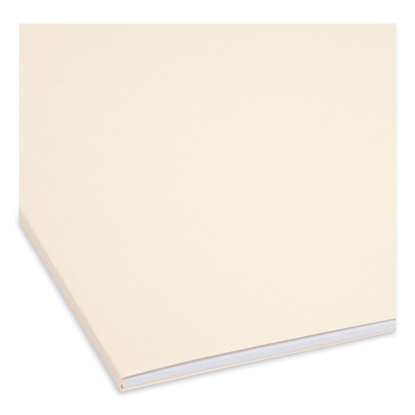 Smead Top Tab Fastener Folders, 1/3-Cut Tabs: Assorted, 0.75" Expansion, 1 Fastener, Legal Size, Manila Exterior, 50/Box (19534)