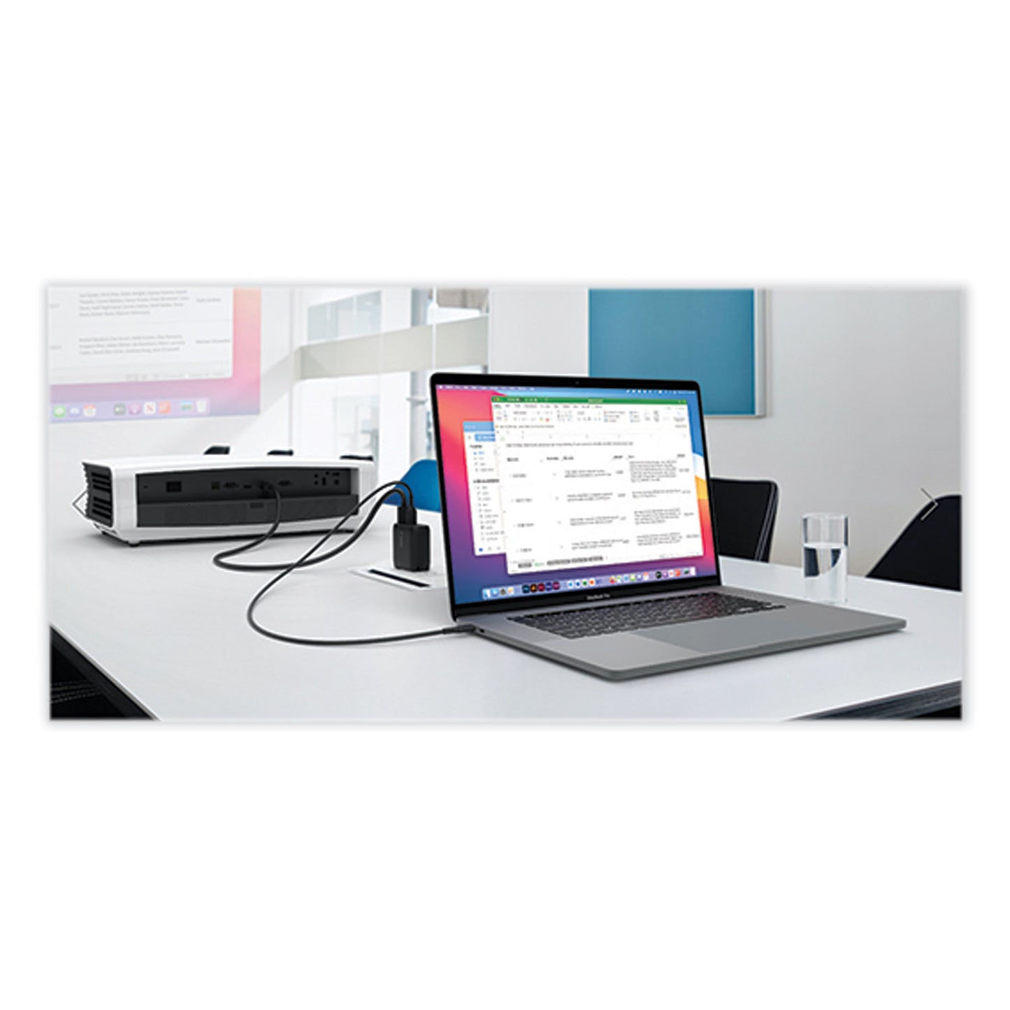 Belkin Connect 46.5W Multi-Port Power Hub for USB-C Laptop or Nintendo Switch, 3 Ports, Black (AVC010TTBK)