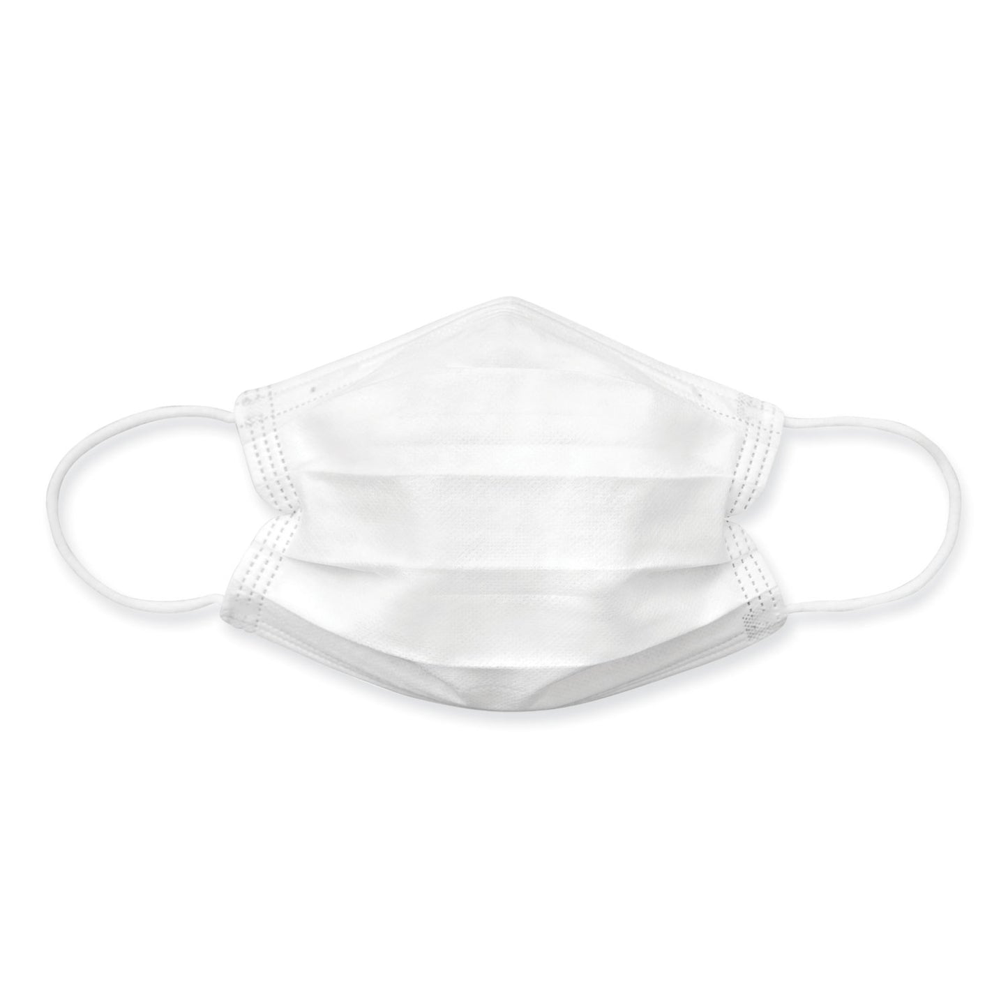 Iris Earloop Disposable Face Mask, 3-Ply Non-Woven, Large, 7/Pack (590040)