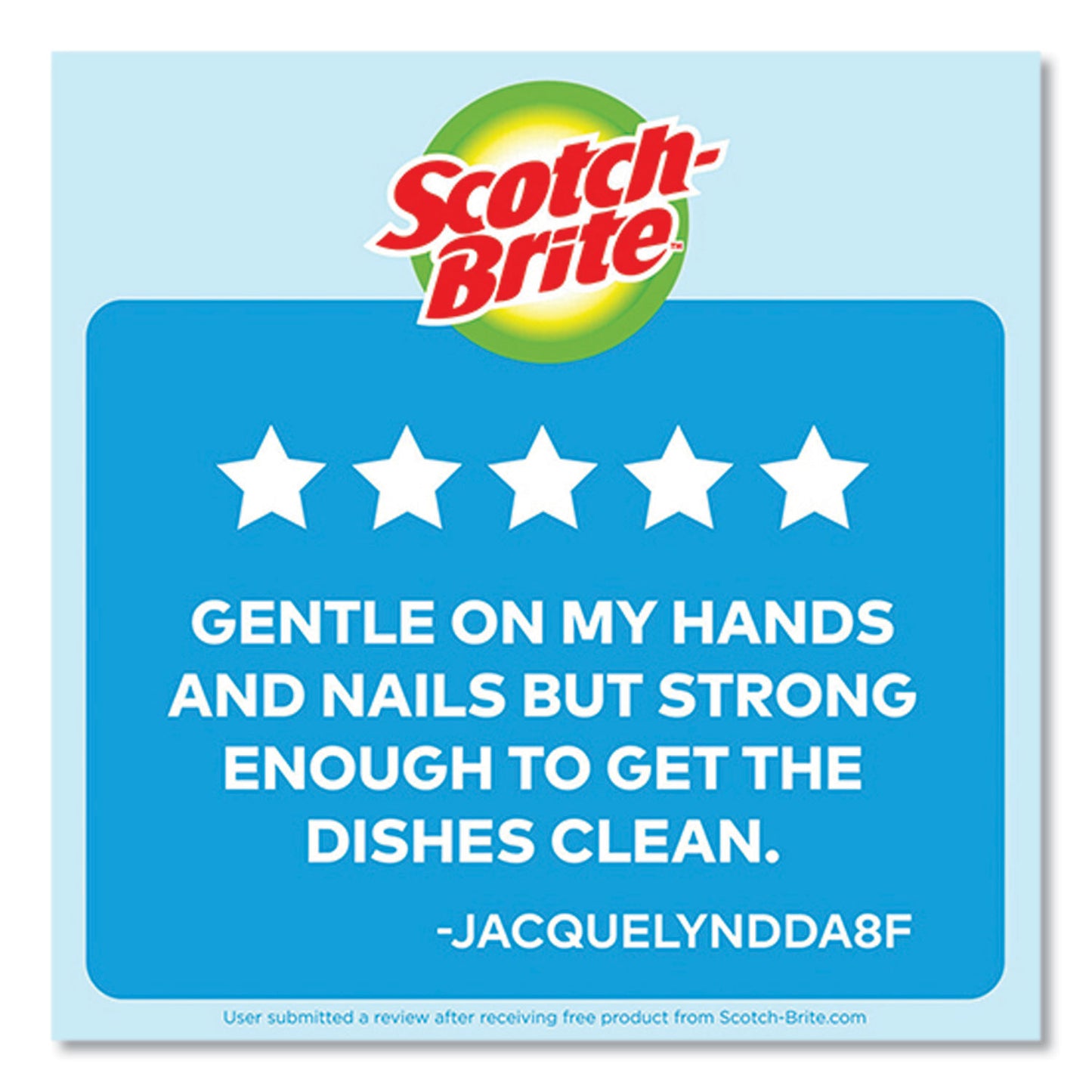Scotch-Brite Non-Scratch Dishwand Refills, Blue, 2/Pack (48312)