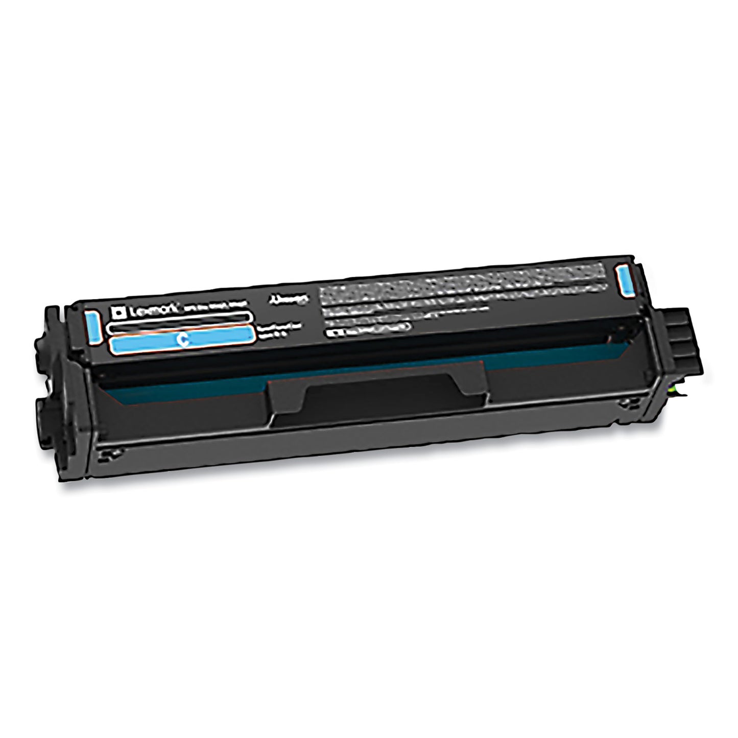 Lexmark 20N10C0 Return Program Toner, 1,500 Page-Yield, Cyan