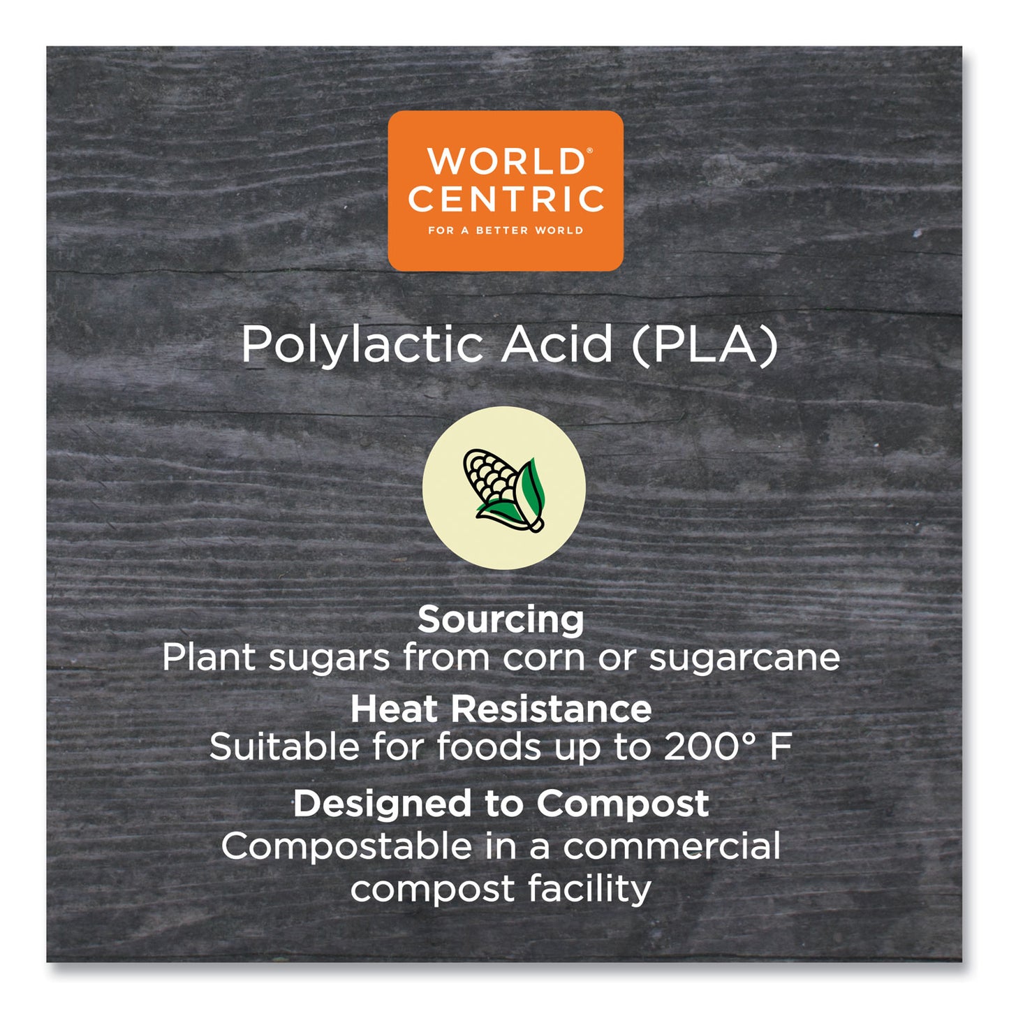 World Centric PLA Clear Cold Cups, 1 oz, Clear, 3,000/Carton (CPCS1S)