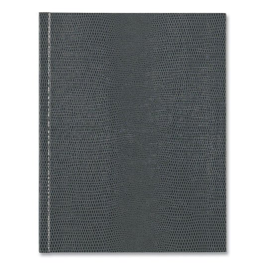 Blueline Executive Notebook, 1-Subject, Medium/College Rule, Cool Gray Cover, (72) 9.25 x 7.25 Sheets (A7GRY)