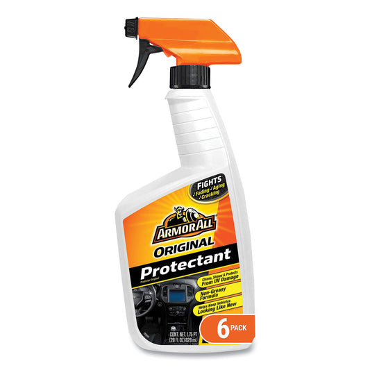 Armor All Original Protectant, 28 oz Spray Bottle, 6/Carton (10228CT)
