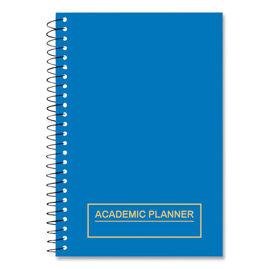 Roaring Spring Wirebound Academic Weekly Planner, Assorted Cover Colors, 8 x 5.5, 14-Month (July - August) 2023-2024, 28/Carton (11247CS)