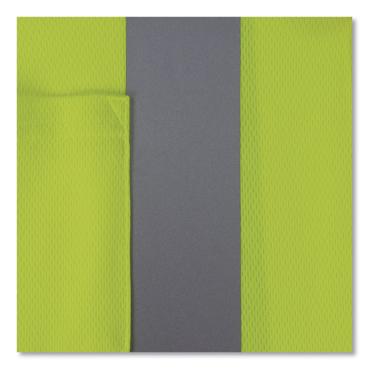 ergodyne GloWear 8295 Class 2 Hi-Vis Polo Shirt, 3X-Large, Lime (21647)
