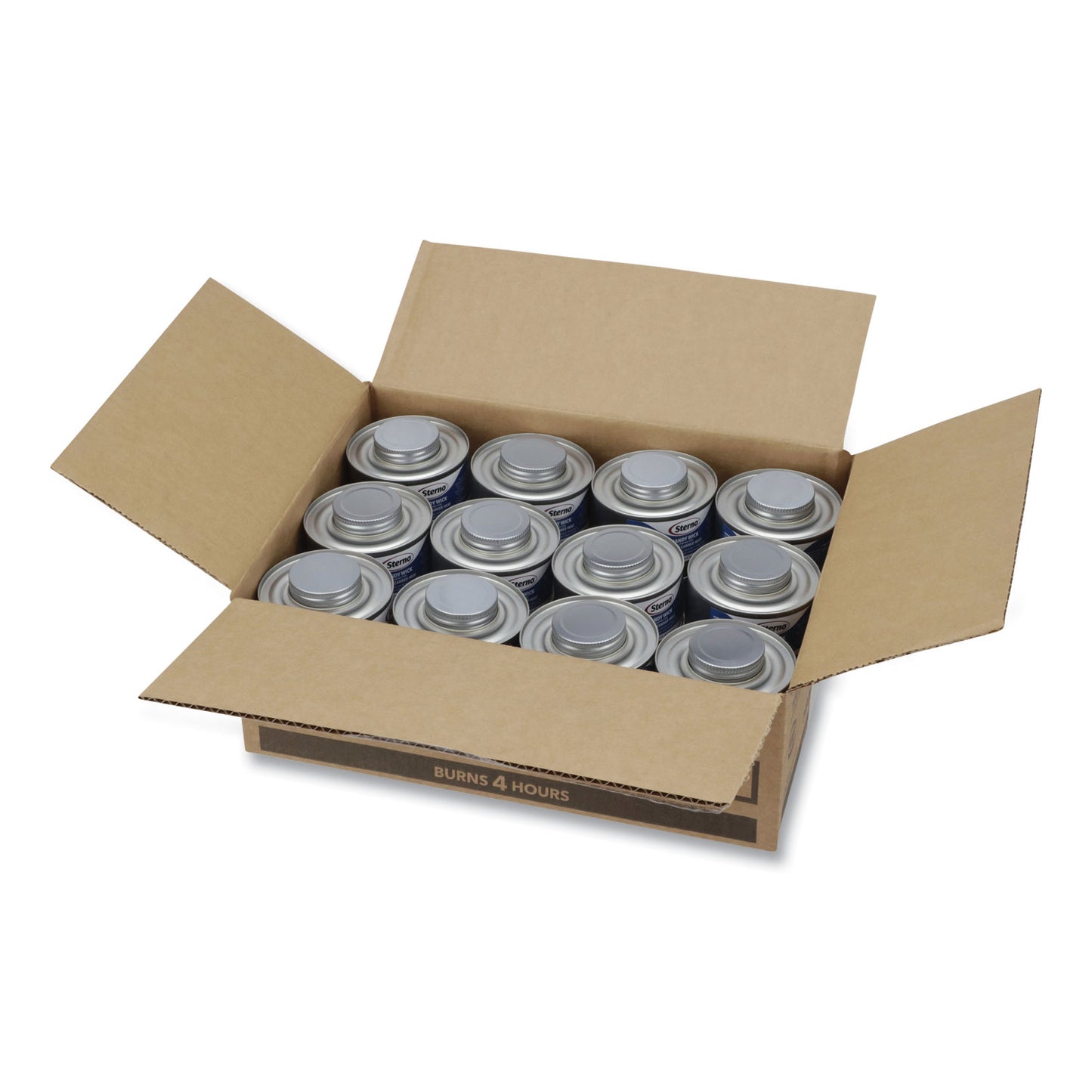 Sterno Handy Wick Chafing Fuel, Methanol, 4 Hour Burn, 4.84 oz Can, 24/Carton (10364)