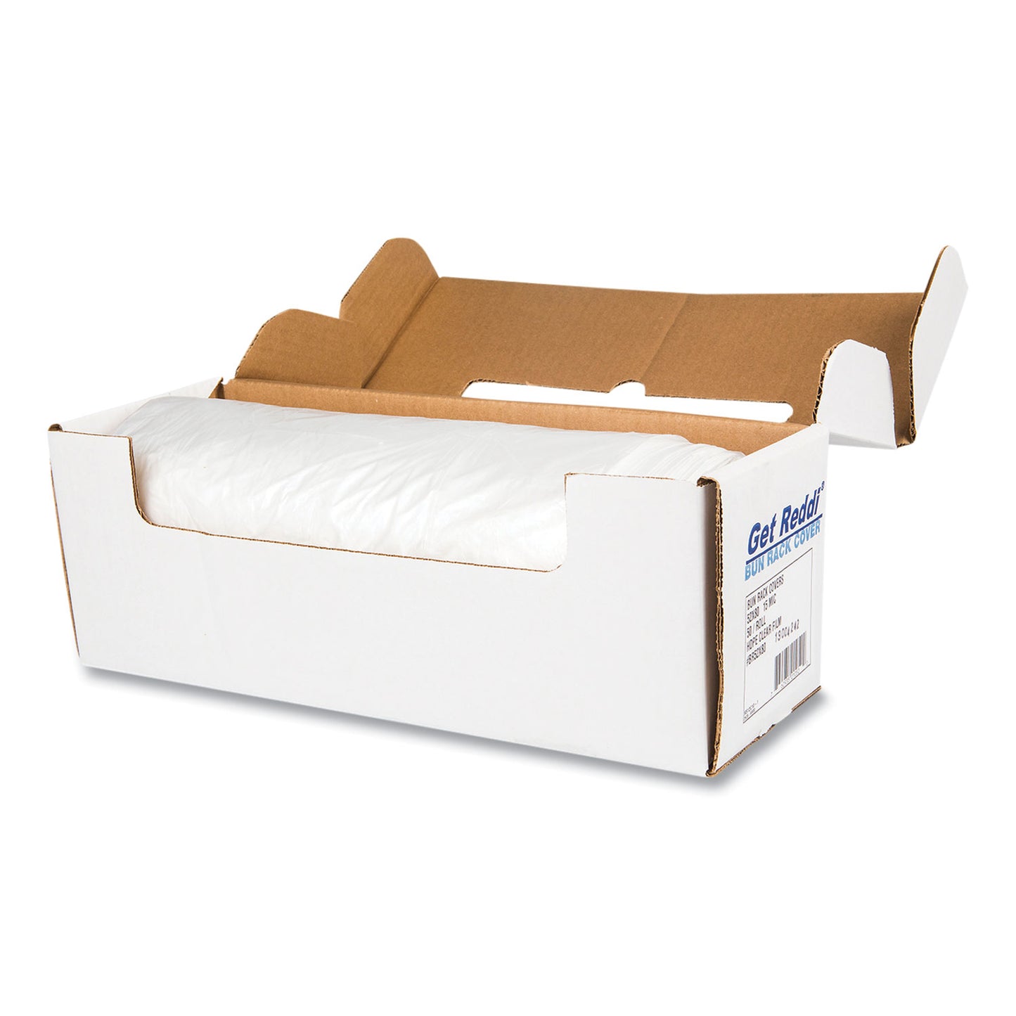 Inteplast Group Bun Rack and Pan Cover, 52 x 80, 1-Rack, 15 Micron, Clear, 50/Carton (BR52X80)