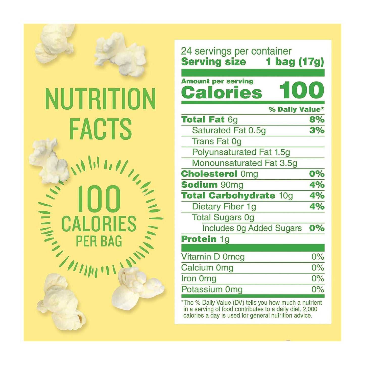 ANGIES BOOMCHICKAPOP BOOMCHICKAPOP Popcorn, 0.6 oz Bag, 24 Bags/Carton (SN01027)