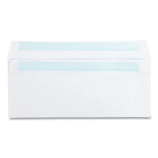 Quality Park Double Window Redi-Seal Security-Tinted Envelope, #8 5/8, Commercial Flap, Redi-Seal Closure, 3.63 x 8.63, White, 500/Box (24539)