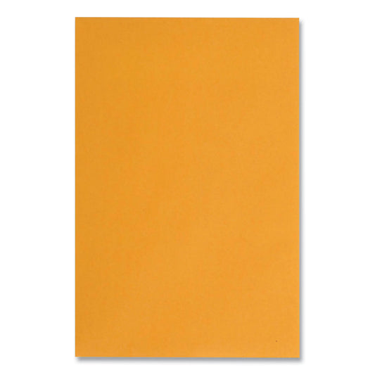 Quality Park Redi-Strip Catalog Envelope, #1, Cheese Blade Flap, Redi-Strip Adhesive Closure, 6 x 9, Brown Kraft, 100/Box (44162)