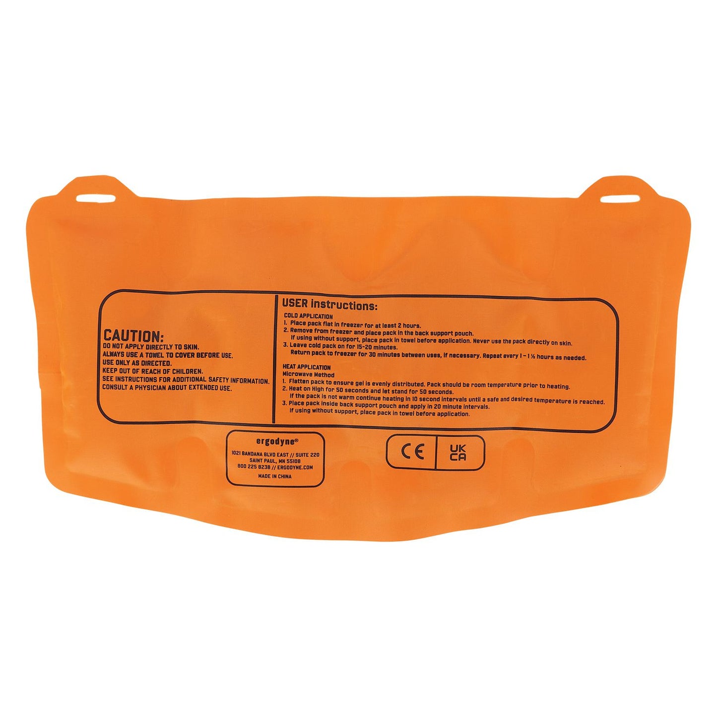 ergodyne ProFlex 6275 Reusable Hot/Cold Pack Replacement, 13 x 6.7, 2/Pack (12212)