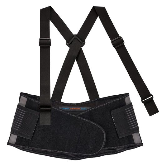 ergodyne Proflex 1675 Back Support Brace with Cooling/Warming Pack, Small, 25" to 30" Waist, Black (11120)