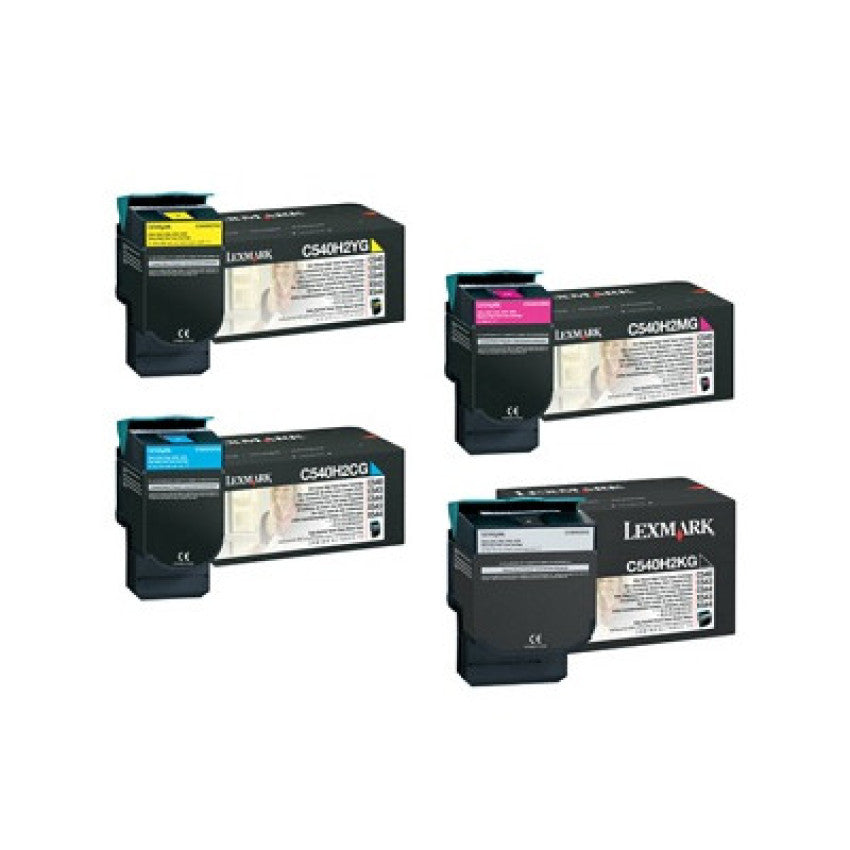 Lexmark C540 Toner Cartridge Set