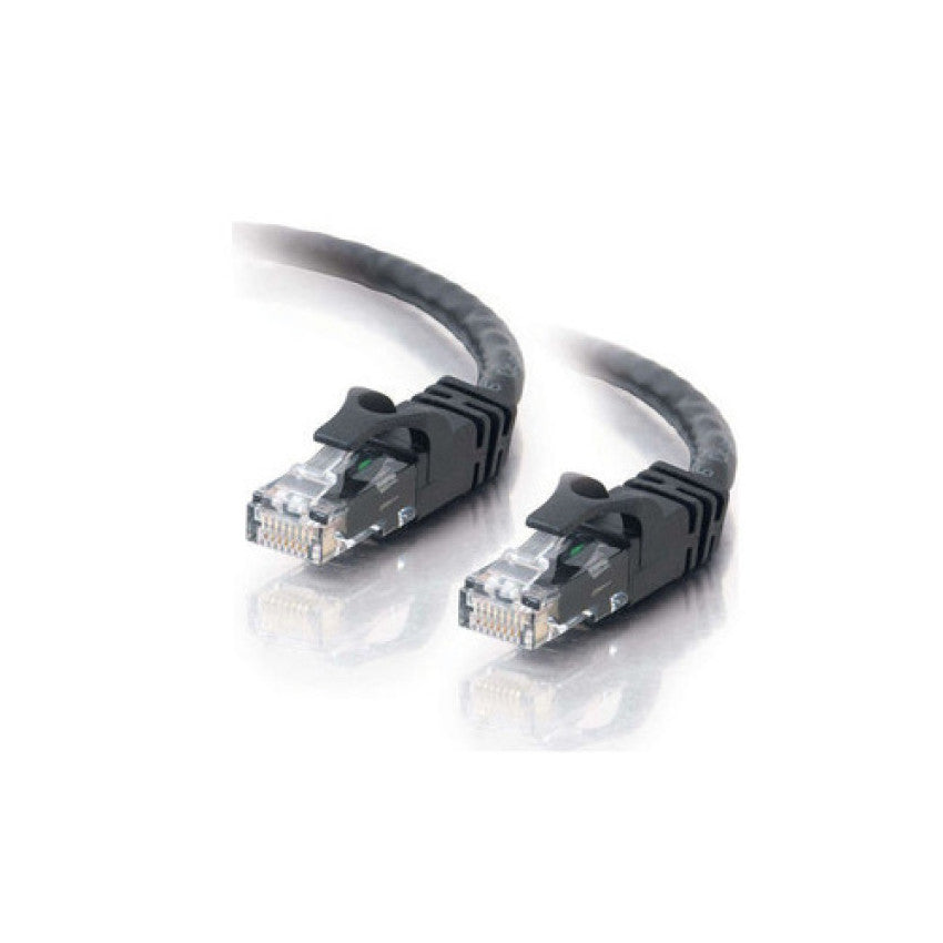 C2G 75ft Black Snagless Cat6 Cable (10299)