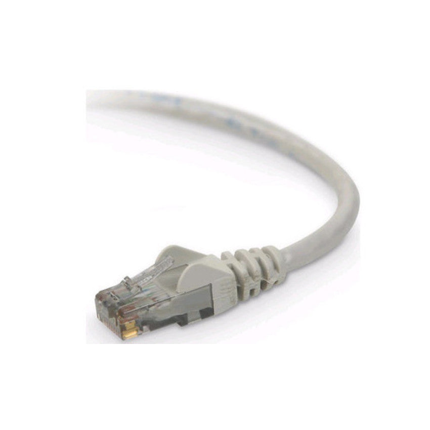 Belkin Cat6 Patch Cable Rj45m/rj45m 25ft Gray (A3L980B25S)
