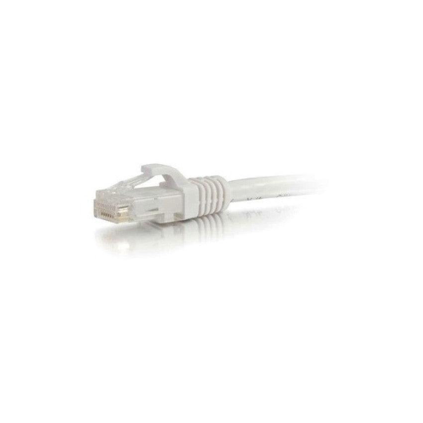 C2G 25ft Cat6 Snagless Utp Cbl-wht (27165)