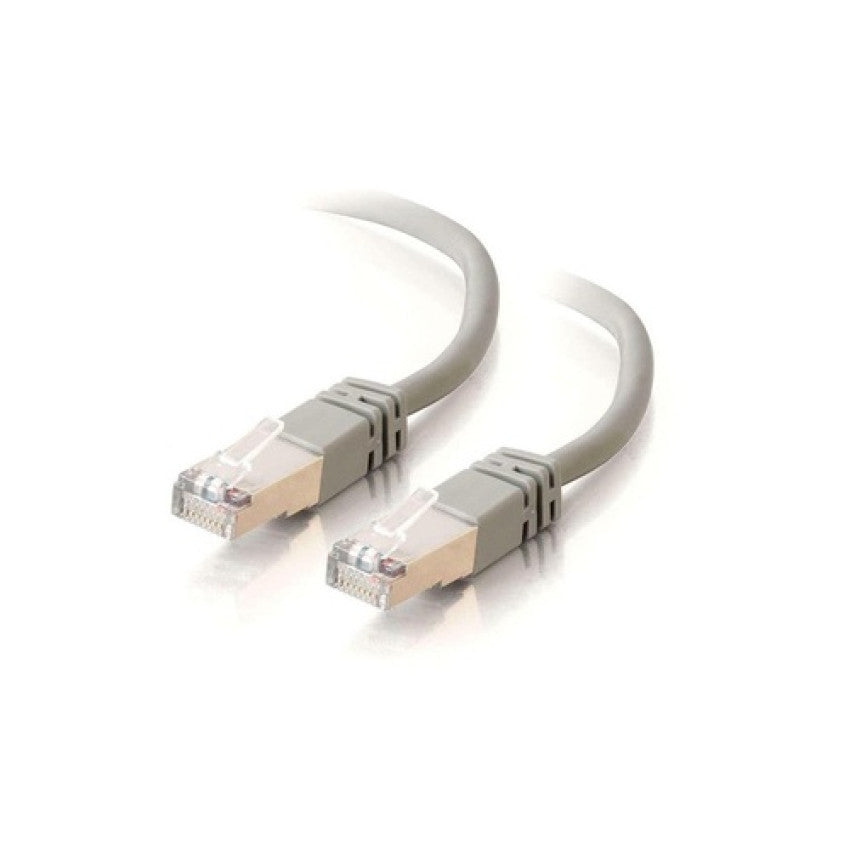 C2G 25ft Cat5e Molded Stp Cbl-gry (27265)
