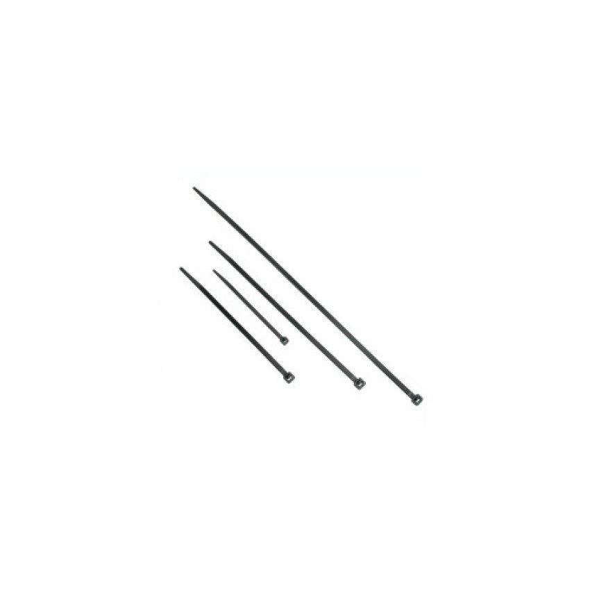 C2G 4in Releasable Cable Ties Black 50-pack (43220)