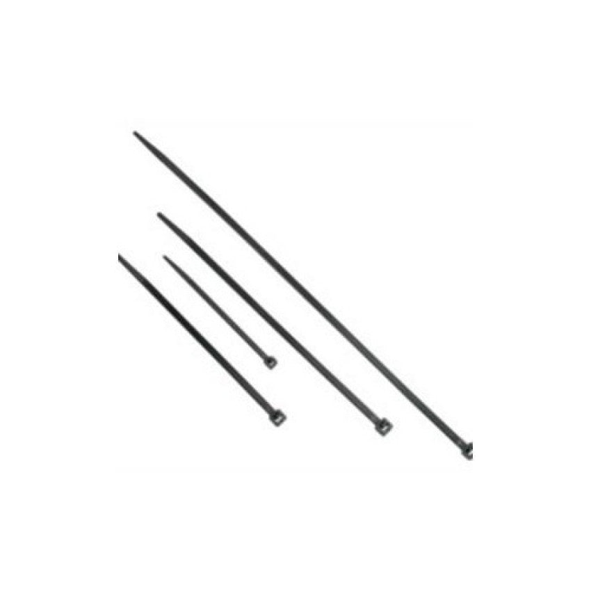 C2G 11.5in Releasable Cable Ties Black 50-pk (43223)