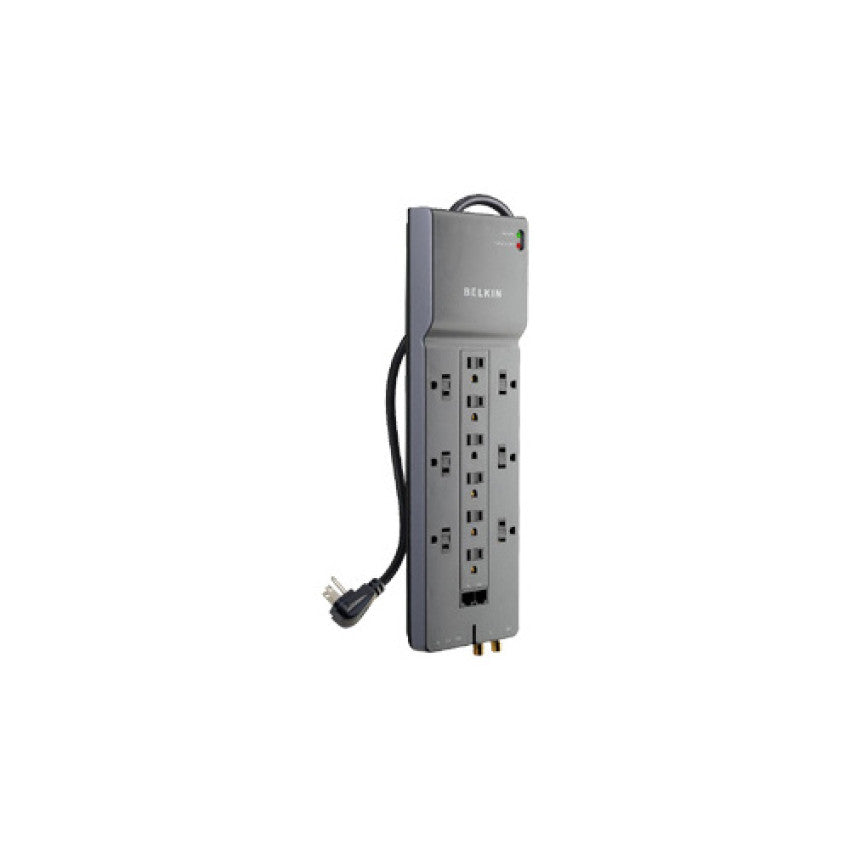 Belkin 12-outlet Power Cord Surge Protector W/ (BE11223408)