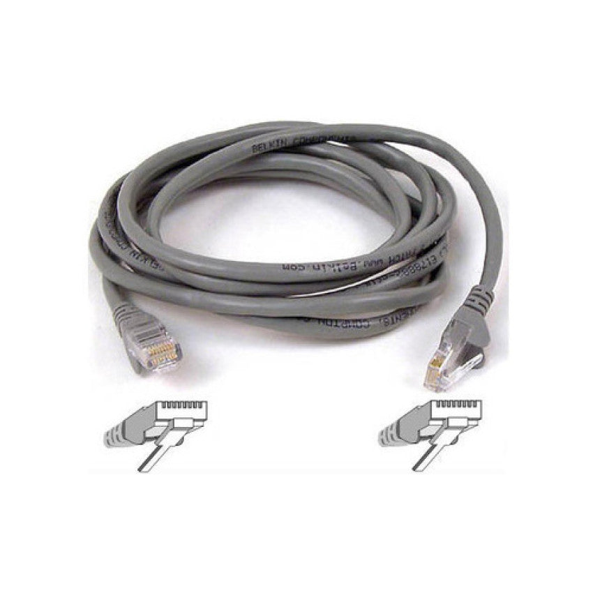 Belkin 12ft Cat6 Snagless Patch Cable Gray (A3L98012S)