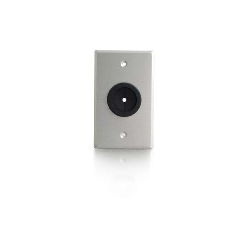 C2G 1in Grommet Cable Pass Thru Wall Plate (40488)