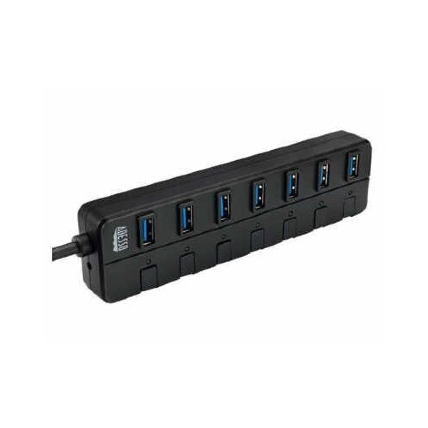 Adesso 7 Ports Usb 3.0 Hub With Power Adaptor (AUH3070P)