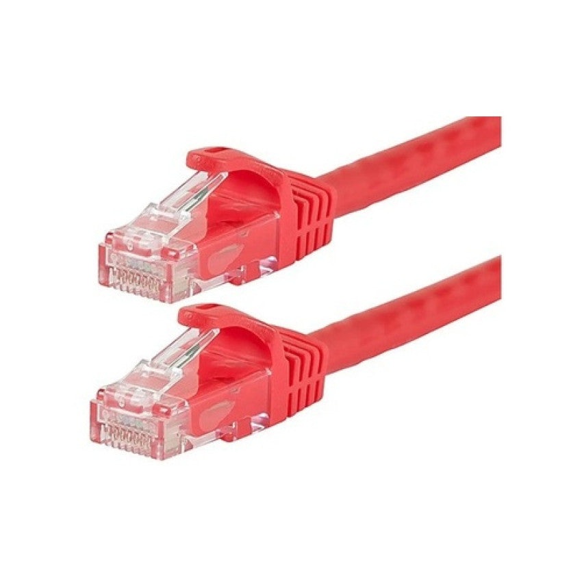 Monoprice Cat6 24awg Utp D Cable_ 6-inch Red (9816)