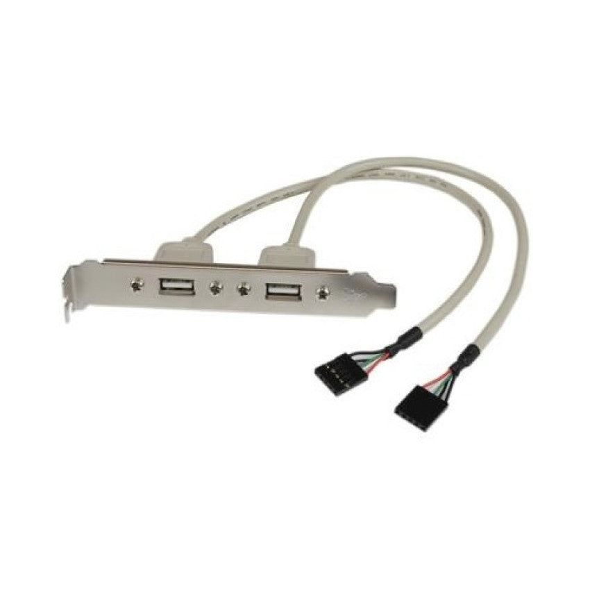 StarTech 2 Port Usb A Slot Plate Adapter (USBPLATE)
