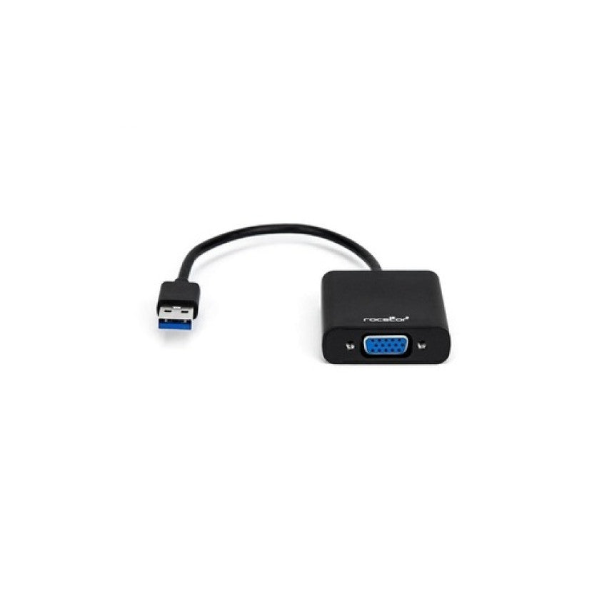 Rocstor Usb 3.0 Male To Vga Female 6 Adapter - (Y10A178B1)