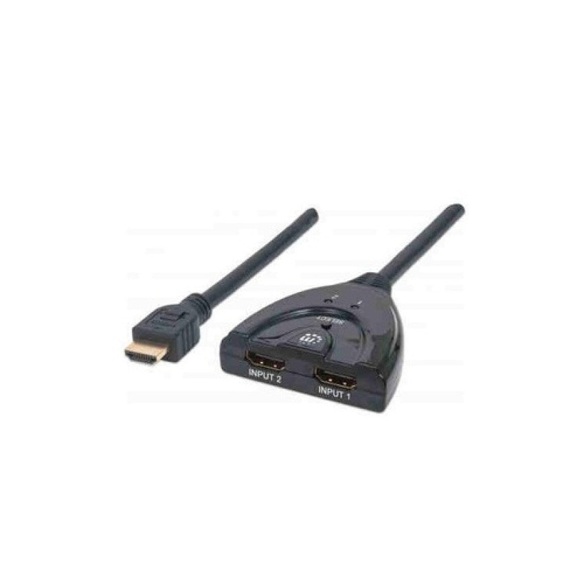 Manhattan - Strategic 2-port Hdmi Switch W/cable (207416)