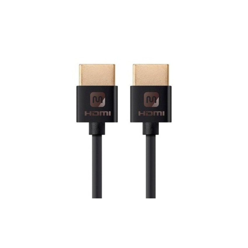 Monoprice 3ft Slim Series High Speed Hdmi, Black (13580)
