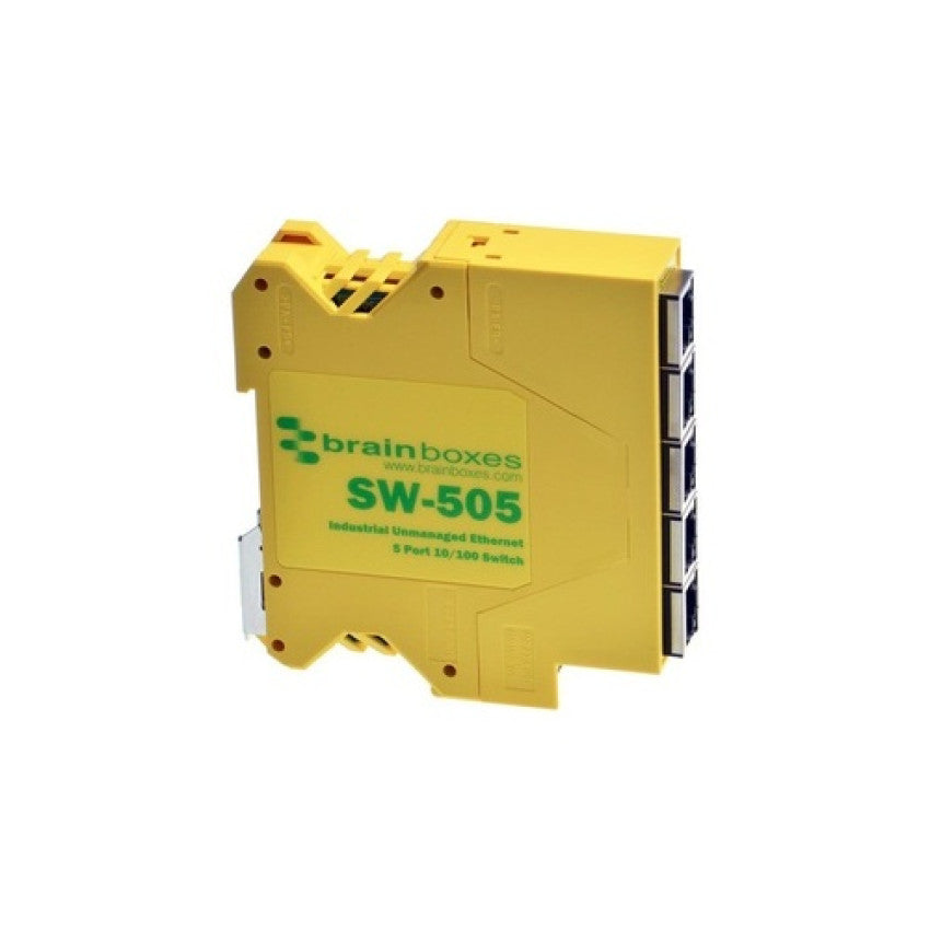 Brainboxes Industrial Ethernet 5 Port Switch (SW505)