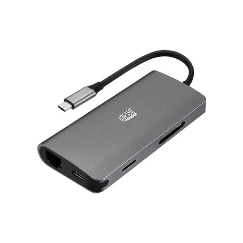 Adesso 8-in-1 Usb-c Multiport Docking Station (AUH4030)