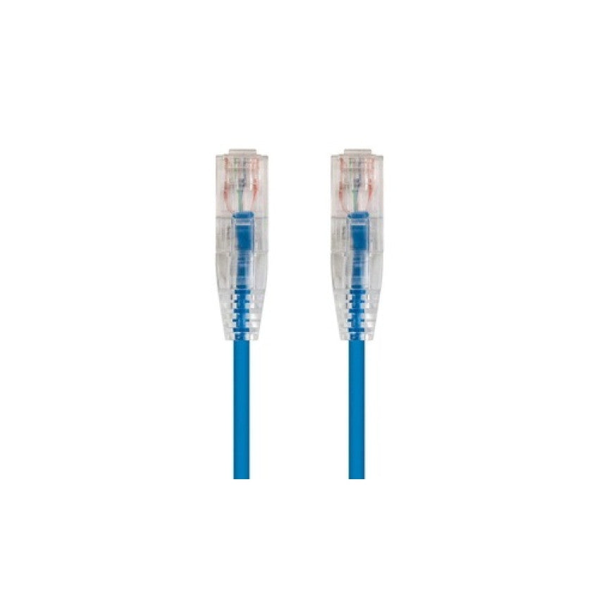 Monoprice Slimrun Cat6 Utp Cable-6-inch Blue (13509)