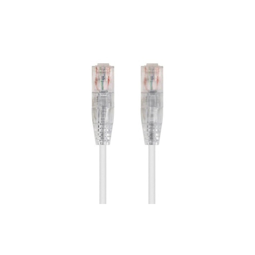Monoprice Slimrun Cat6 Utp Cable-20ft White (13555)