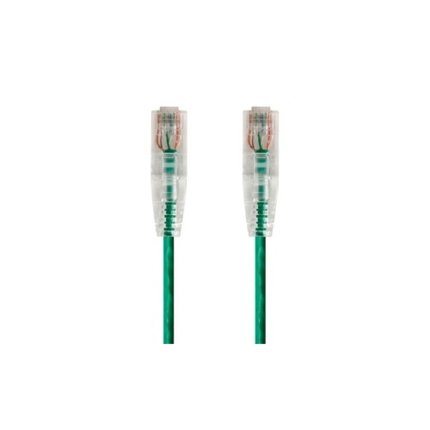 Monoprice Slimrun Cat6 Utp Cable-10ft Green (14820)