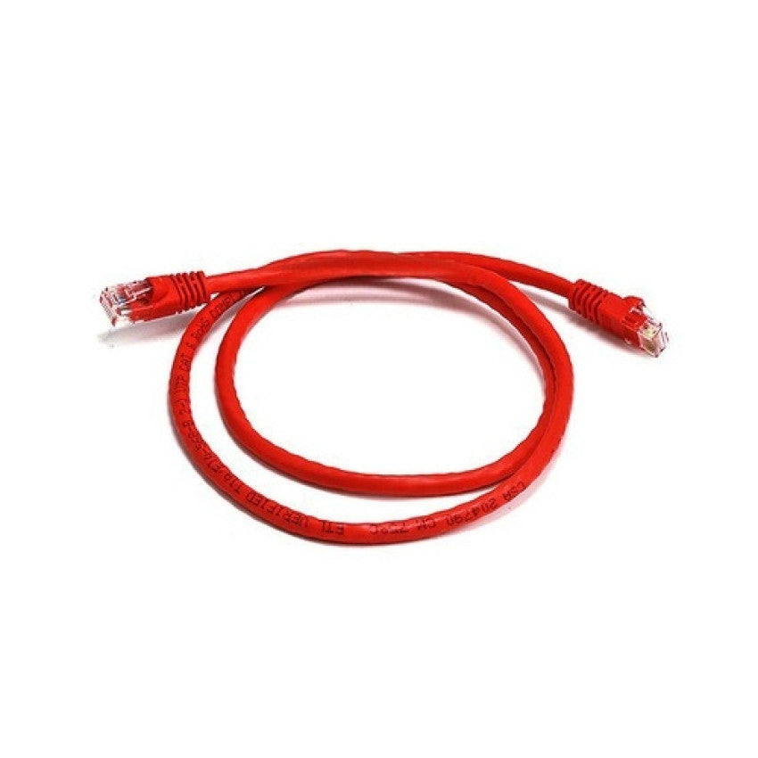 Monoprice Cat6 Utp Ethernet Cable_ 3ft Red (2297)