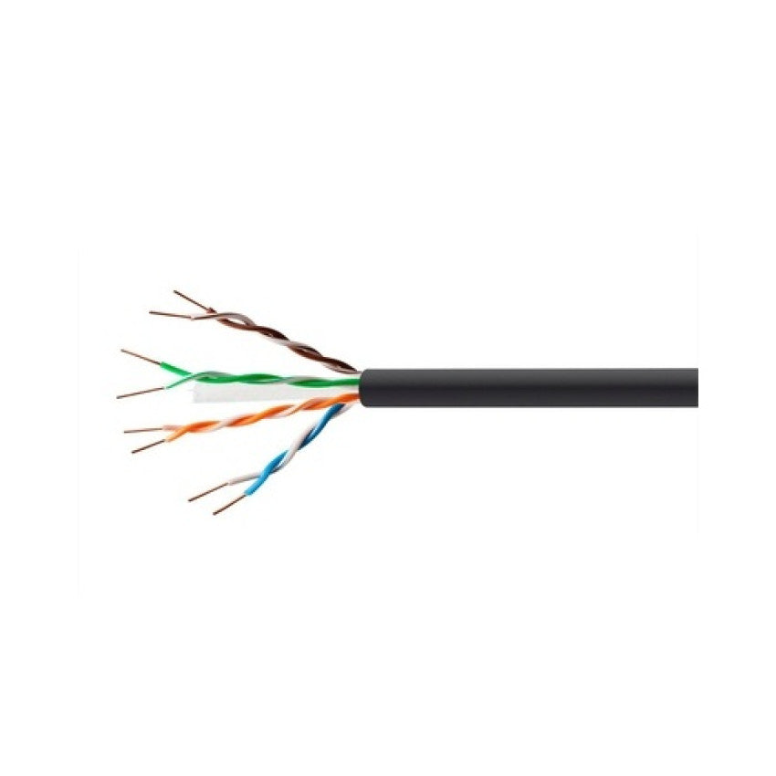Monoprice Cat6 Utp Solid Direct Burial Blk 1000ft (12732)