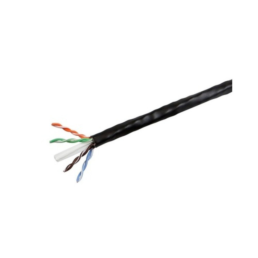 Monoprice Cat6 Utp_(cmp) - Black- 1000ft (12807)