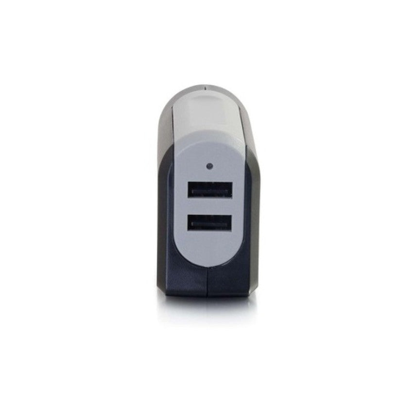 C2G 2 Port Usb Wall Charger Ac To Usb 5v4.8a (20276)