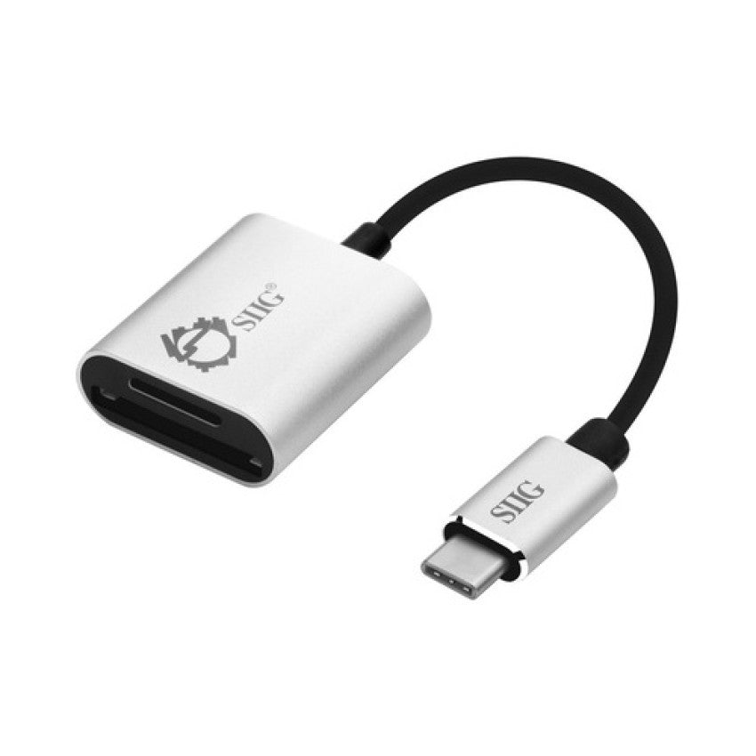 SIIG Usb-c 2-in-1 Card Reader For Sd Micro (JUMR0F12S1)
