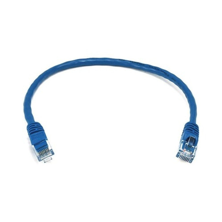 Monoprice Cat5e 24awg Utp Patch Cable_ 1ft Blue (2127)